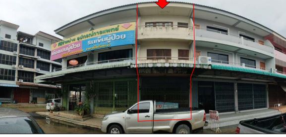 รูป อาคารพาณิชย์ เนื้อที่ทั้งหมด 70.4 ตารางเมตร 53/190 ตำบลมะขามเตี้ย อำเภอเมืองสุราษฎร์ธานี สุราษฎร์ธานี ราคา 1,716,000 บาท - รูปที่ 1/7