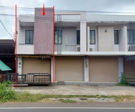 อาคารพาณิชย์ 100 square meter Buri Ram Muang Buri Ram E-san for 1400000 THB