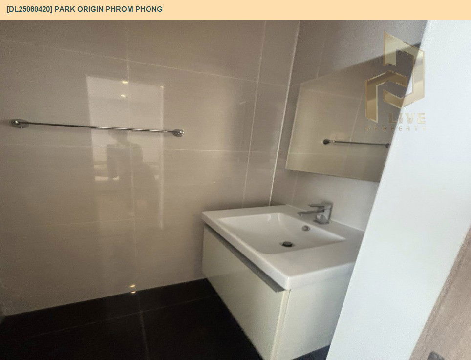 picture DL25080420 Condo for rent, PARK ORIGIN PHROM PHONG near BTS Phrom Phong, ready to move in, call urgently 0656133286 LineID @534wlwof - 9/14