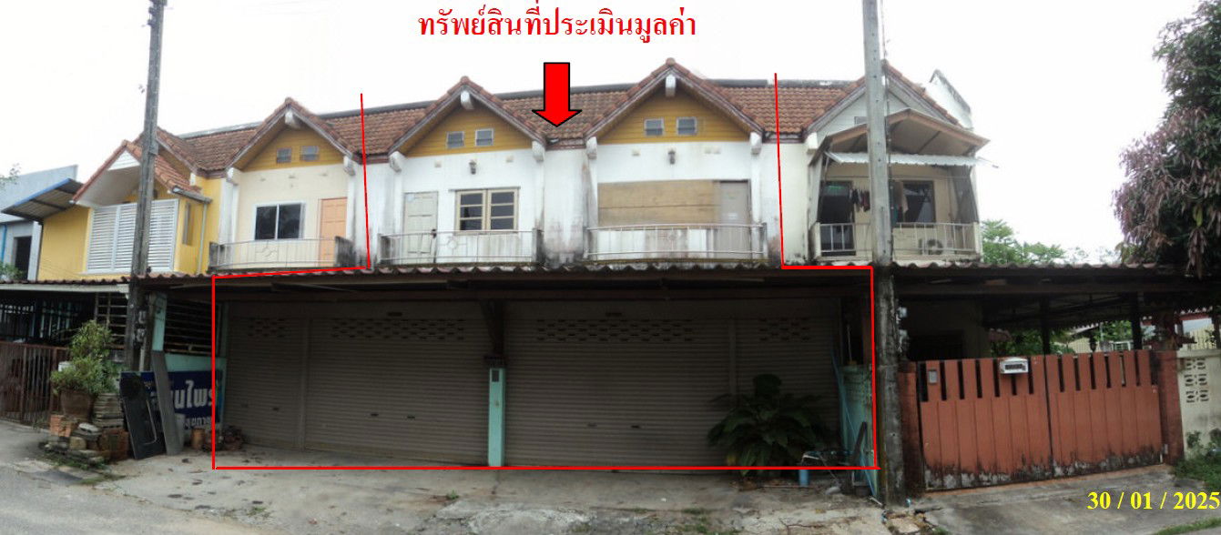 รูป ทาวน์เฮ้าส์ เนื้อที่ทั้งหมด 210.4 ตารางเมตร 57/28,57/29 ตำบลคลองแห อำเภอหาดใหญ่ สงขลา ราคา 2,340,000 บาท - รูปที่ 1/2