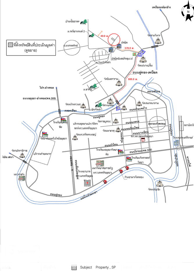 picture ทาวน์เฮ้าส์ 128 square meter Phra Nakhon Sri Ayutthaya Phra Nakhon Sri Ayutthaya Khlong Sra Bua for 910000 THB - 2/3