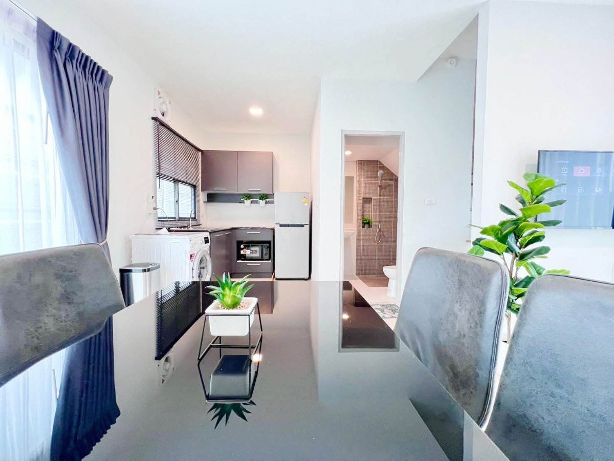 picture 2-story townhouse for rent in Grand Pleno Village, Phahonyothin-Vibhavadi. - 6/30