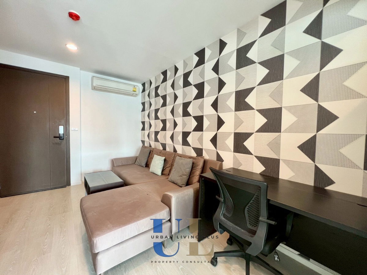 picture ( UL2508141 ) ✨Tel/Line 096-2479369 ✨ FOR RENT !! Rhythm Sathorn Narathiwas  1 bedroom, size 38 Sq.M. Nice room, Furnished !!! - 3/8