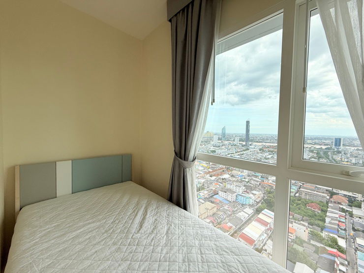 รูป ให้เช่า The Key Sathorn Charoenrat 2 นอน ชั้นสูง วิวแม่น้ำ พร้อมเข้าอยู่ BTS สุรศักดิ์ - รูปที่ 11/15
