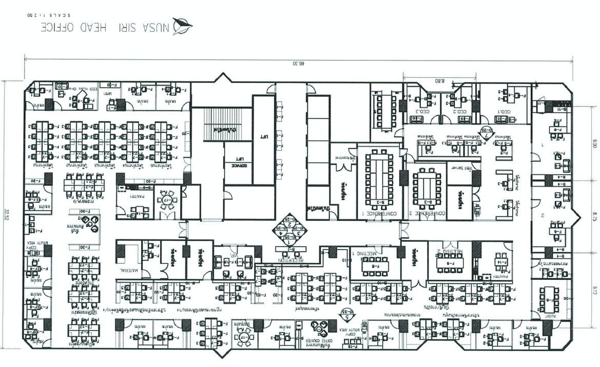 รูป ขายสำนักงานยกชั้น – ชาญอิสระทาวเวอร์ 2 (Chamchuri Tower II) ชั้น 12A - รูปที่ 1/3