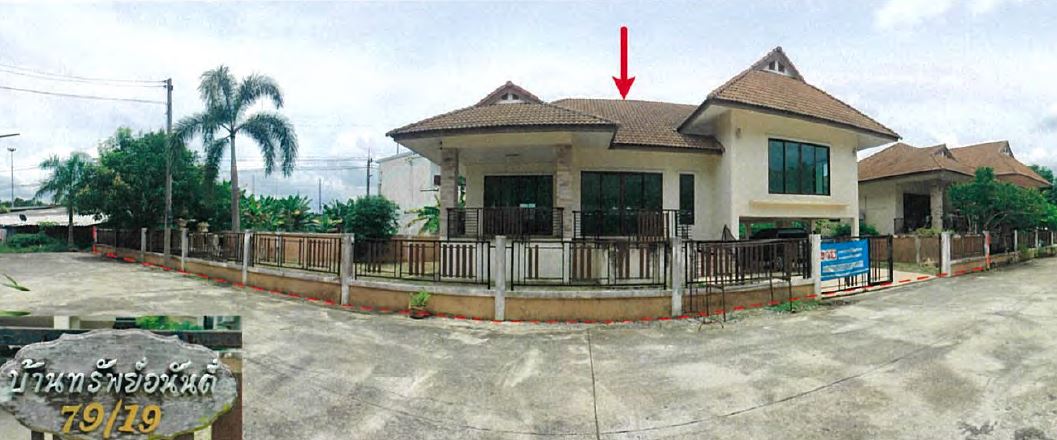 รูป บ้านเดี่ยว เนื้อที่ทั้งหมด 447.2 ตารางเมตร 79/19 หมู่บ้านอัญชลี ตำบลเวียงสระ อำเภอเวียงสระ สุราษฎร์ธานี ราคา 5,093,000 บาท - รูปที่ 1/8