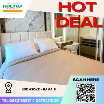 #Z1899💥130868🔥 Condo for rent: Life Asoke - Rama 9