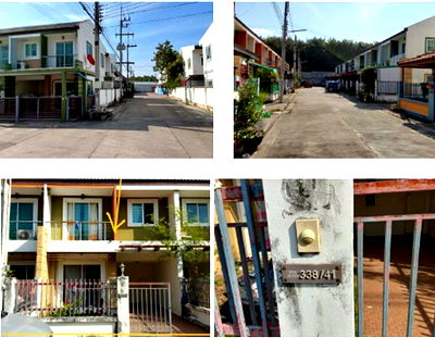 Townhouses for sale Pluak Daeng Rayong : ทาวน์เฮ้าส์ 80.8 square meter Rayong Pluak Daeng Pluak Daeng for 1190000 THB