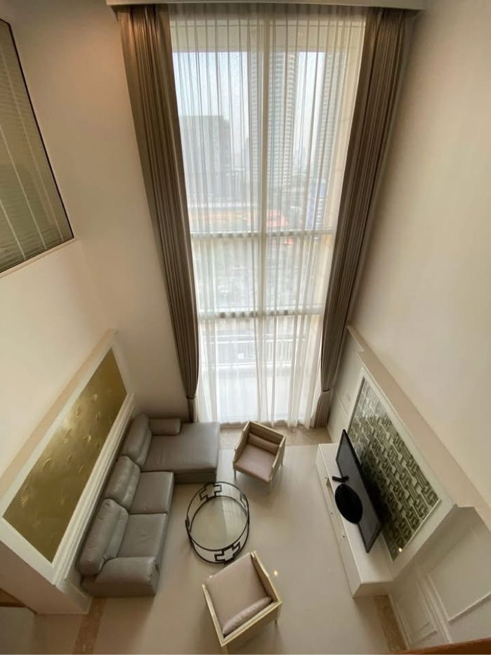 picture  For rent ✨ The Empire Place  🔥 Line ID @034etfin 📲 2 bedroom 2 bathroom Duplex ✨ BTS Chong Nonsi 400 metres 💚 - 6/15