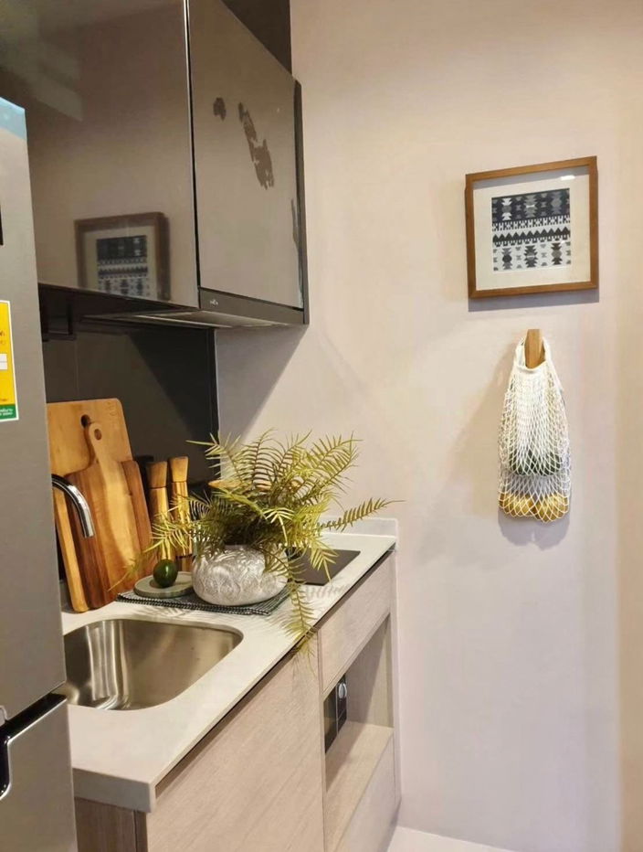 picture *** Condo for Rent : The Base Garden-Rama9 High floor Fully furnished Nice decorated *** - 4/9