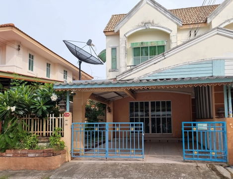 UK06-052 🏡 House for rent in Prapassorn Green Park Village 5  💸 Rent only 7,000 baht/month | Move in now!