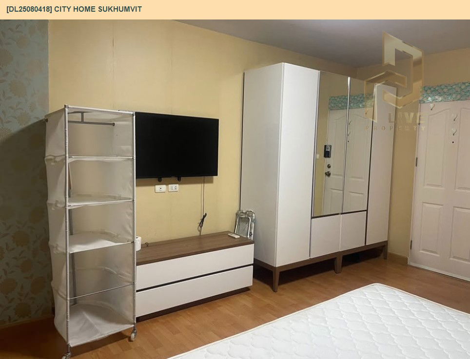 รูป DL25080418 ให้เช่าคอนโด ซิตี้ โฮม สุขุมวิท  (City Home Sukhumvit) ใกล้ BTS อุดมสุข พร้อมเข้าอยู่ โทรด่วน 0638692663 LineID @534wlwof - รูปที่ 4/9
