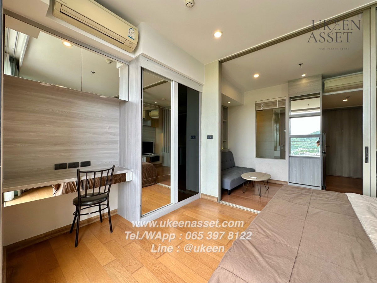 picture UK01-347 Condo for rent, Marina Bayfront Sriracha, convenient travel, near Somdej Hospital: 1 bedroom, 40 sq m., 20th floor. 12,000 baht/month - 5/13