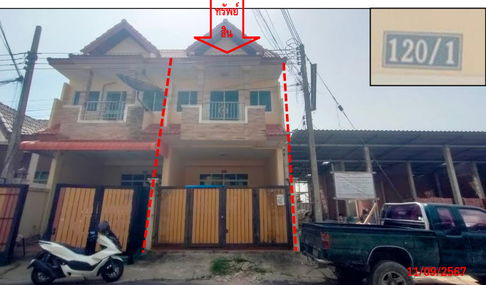 ทาวน์เฮ้าส์ 89.2 square meter Songkhla Muang Songkhla Bo Yang for 2750000 THB