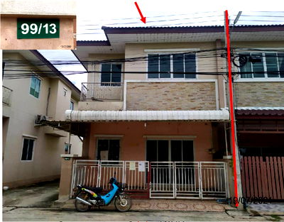 Townhouses for sale Saraburi : ทาวน์เฮ้าส์ 78 square meter Saraburi Nong Khae Nong Pling for 1258000 THB