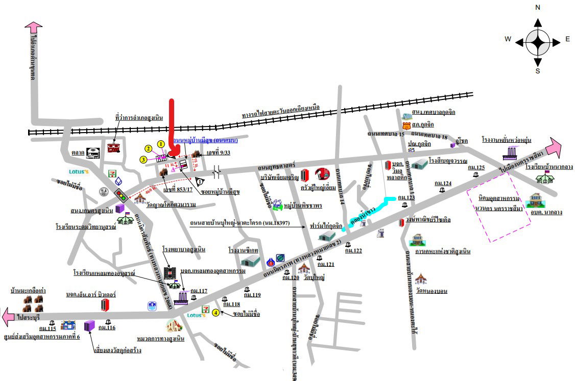 picture ทาวน์เฮ้าส์ 64 square meter Nakhon Ratchasima Sung Noen Sung Noen for 1100000 THB - 8/8