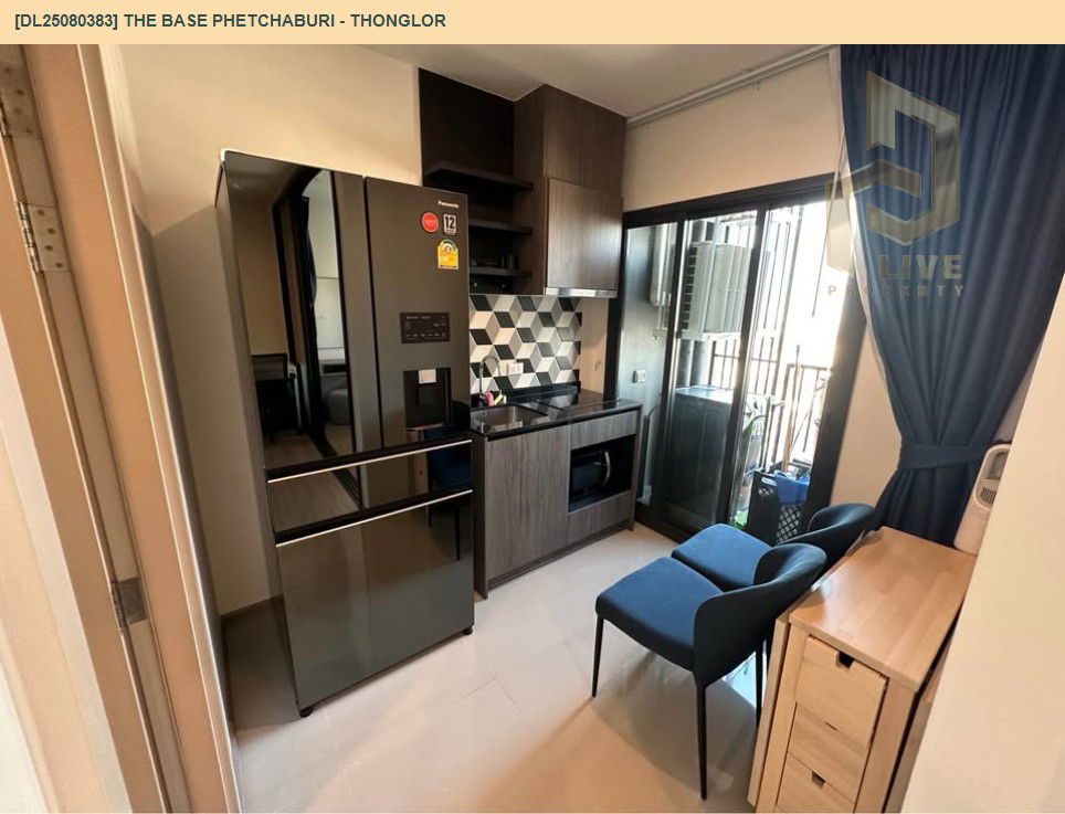picture DL25080383 Condo for rent, THE BASE Phetchaburi - Thonglor near BTS Phrom Phong, ready to move in, call urgently 0656133286 LineID @655ebbvc - 8/11