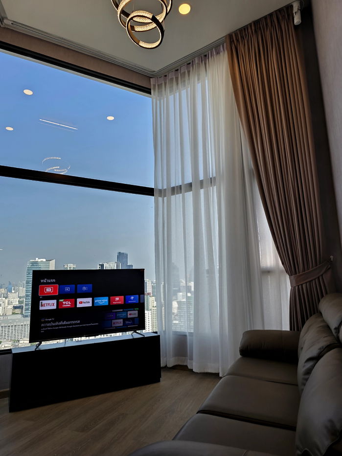 picture Park Origin Chula - Samyan【𝐑𝐄𝐍𝐓】🔥 2-story room, beautifully decorated, fully furnished, near MRT Sam Yan.🔥Contact Line ID: @hacondo - 7/11