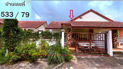 บ้านแฝด เนื้อที่ทั้งหมด 272 ตารางเมตร 533/79-80 โครงการ ม.ณฐมณ ตำบลหนองขาม อำเภอศรีราชา ชลบุรี ราคา 2,970,000 บาท