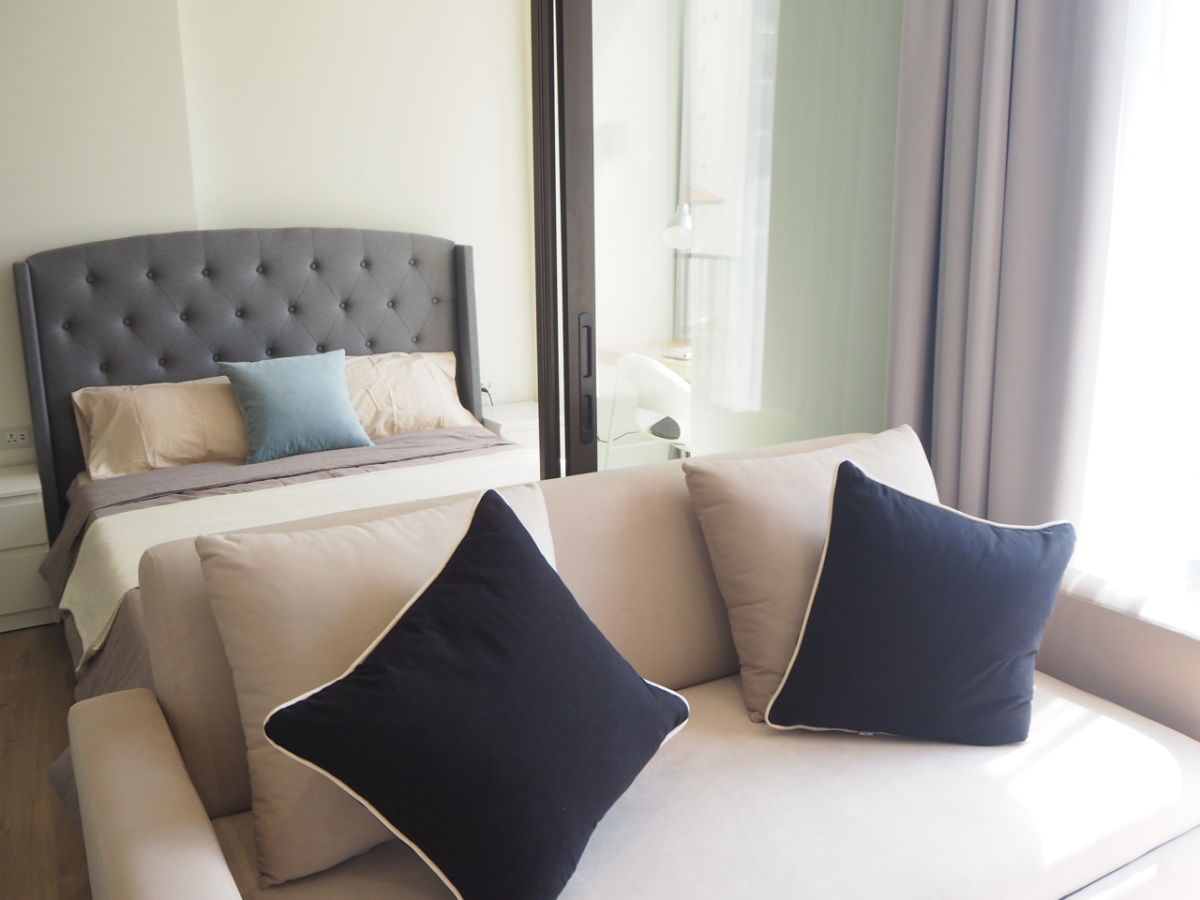 picture For rent, Fynn Asoke nearby BTS/MRT, fully furnished, with bathub . Ready to move in. - 6/13