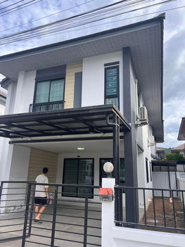 UK06-045 🏠 New house for rent, The Perfect Hill Bangsaen project 💸 Rental price: 17,000 baht/month (minimum 1 year contract)