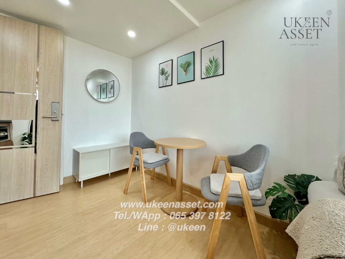 picture UK01-339 For rent: The Near Residence Sriracha, near Somdej Hospital, 1 bedroom | 35 sq m., only 8,000 baht/month. - 12/12