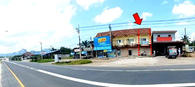 Shophouses for sale Surat Thani : อาคารพาณิชย์ 120 square meter Surat Thani Phanom Ton Yuan for 2087000 THB