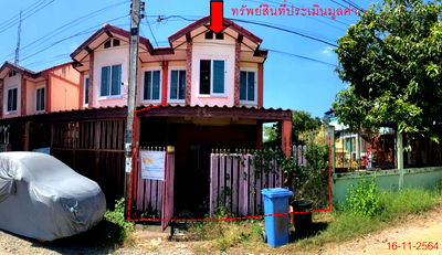 Townhouses for sale Ban Teng Nam Railway Station : ทาวน์เฮ้าส์ 90 square meter Phitsanulok Muang Phitsanulok Aranyik for 768000 THB