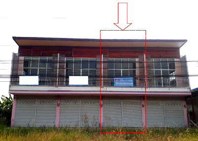 Shophouses for sale Mancha Khiri Khon Kaen : ตึกแถว 100 square meter Khon Kaen Mancha Khiri Kut Khao for ติดต่อธนาคาร THB