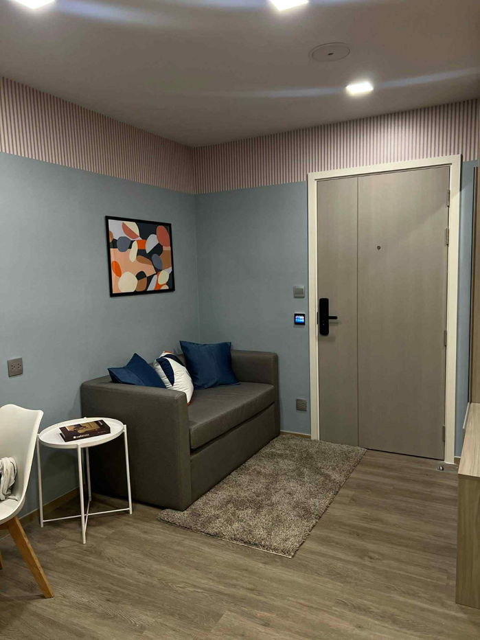 picture UK06-038 🏙 Kave Universe Bangsaen for rent! New room, fully furnished 💰 Price only 12,000 baht/month - 2/8