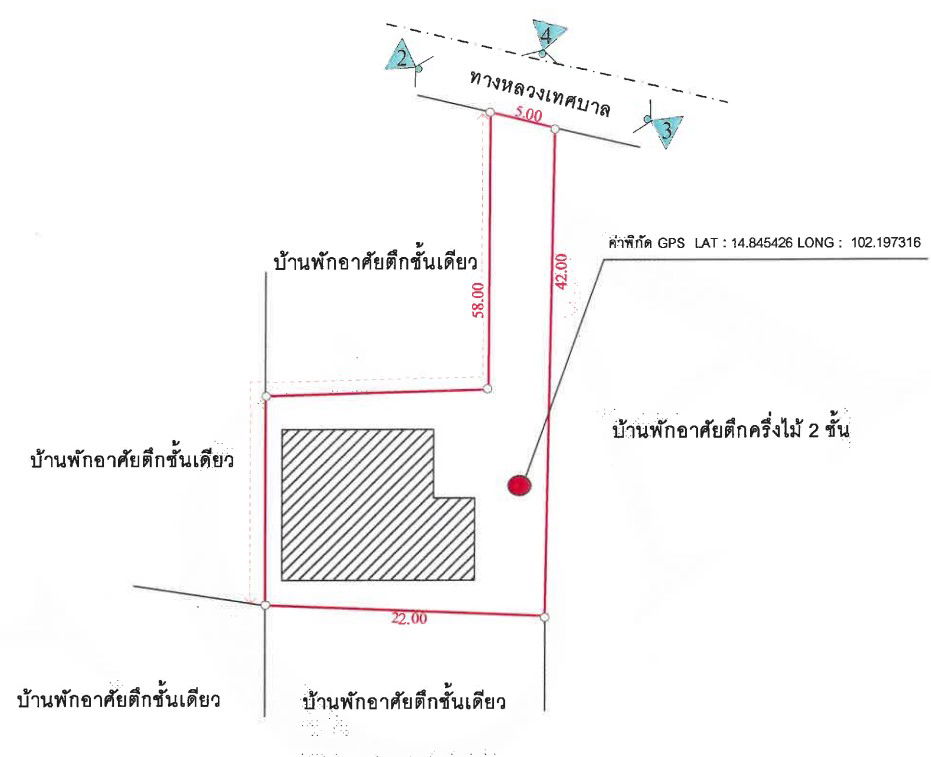 picture บ้านเดี่ยว 528 square meter Nakhon Ratchasima Chok Chai Dan Kwien for 1458000 THB - 5/18