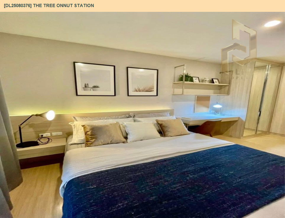 picture DL25080376 Condo for rent, The Tree Onnut Station near BTS On Nut, ready to move in, call urgently 0656133286 LineID @655ebbvc - 8/11