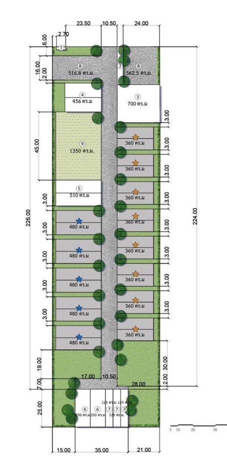 picture Warehouse building for rent, space for rent, vacant land next to Big C, Samut Songkhram - 11/11