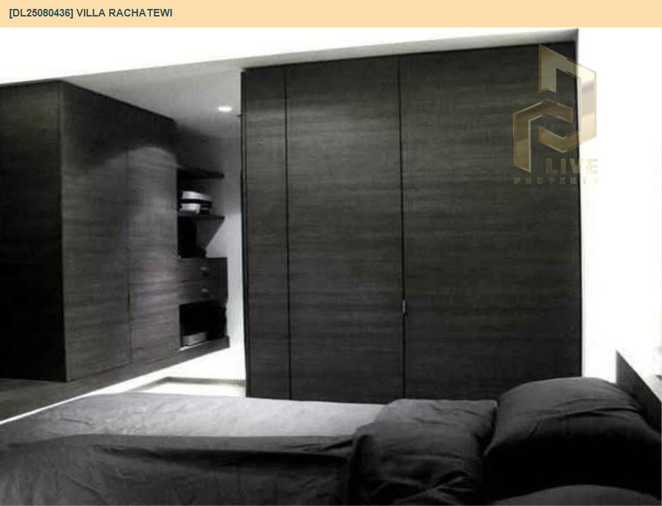 รูป DL25080436 ให้เช่าคอนโด วิลล่า ราชเทวี (Villa Rachatewi) ใกล้ BTS ราชเทวี พร้อมเข้าอยู่ โทรด่วน 0638692663 LineID @655ebbvc - รูปที่ 5/7