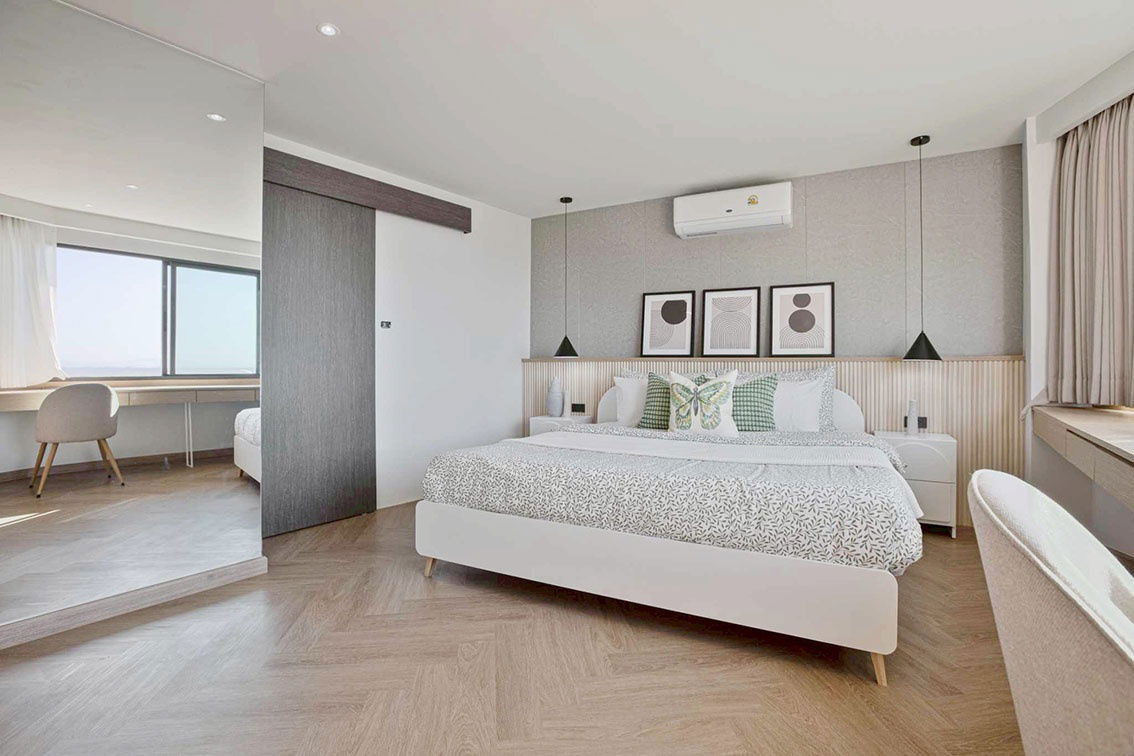 picture Condo for rent in downtown near by 5 min to Chiang Mai University, No.1C649 - 9/15