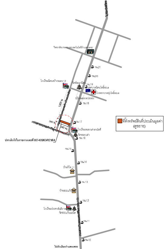 picture ที่ดินเปล่า 39765.6 square meter Kamphaeng Phet Muang Kamphaeng Phet Nikhom Thung Pho Thale for 8028000 THB - 2/2