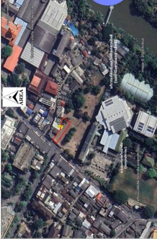 รูป ขายที่ดินราคาประเมินราชการ! กลางเมืองเชียงใหม่ ติดถนนใหญ่ ผังเมืองสีแดง - รูปที่ 5/5