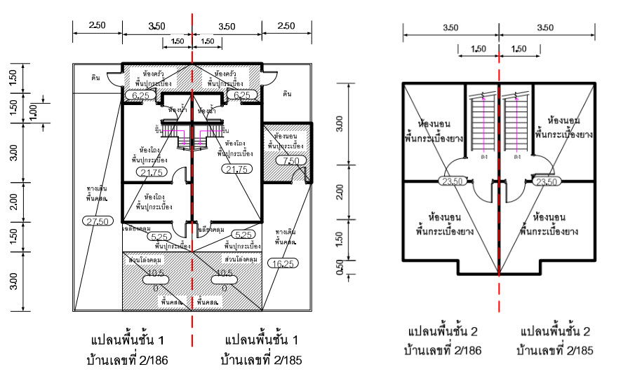 picture บ้านแฝด 168 square meter Kanchanaburi Tha Muang Wang Khanai for 900000 THB - 3/7