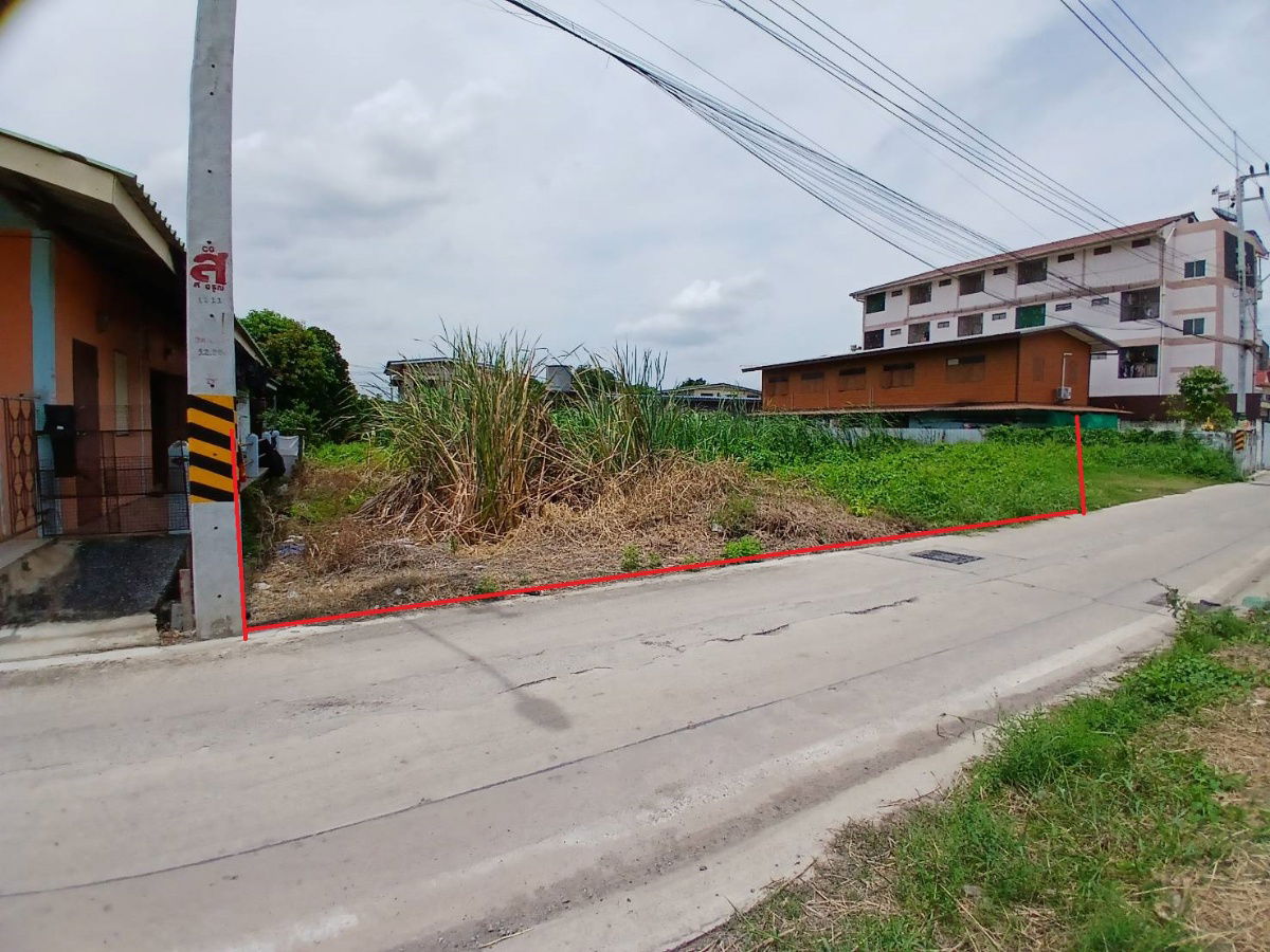 picture Land for sale in Soi Kochasarn 3 142 sq. Wah near Thammasat   Rangsit Tel. 0999983897 - 1/7