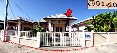 Houses for sale Prachaubkirikhan : บ้านเดี่ยว 166 square meter Prachaubkirikhan Hua Hin Thap Tai for ติดต่อธนาคาร THB