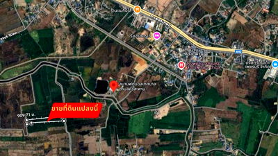 Land for sale Muang Phetchaburi Petchburi : Rare Opportunity! Large Land Plot (11-1-96 Rai) Near Phetkasem Road, Phetchaburi – Great Investment Price