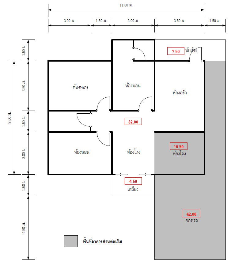 picture บ้านเดี่ยว 344.8 square meter Songkhla Hat Yai Ban Phru for 4125000 THB - 12/13
