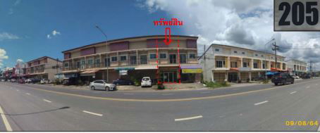 picture ตึกแถว 86.4 square meter Songkhla Hat Yai Khuan Lang for 2892000 THB - 1/2