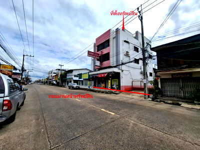 Shophouses for sale Sisaket Road Ubon Ratchathani : อาคารพาณิชย์ 869.6 square meter Ubon Ratchathani Warin Chamrap Warin Chamrap for ติดต่อธนาคาร THB