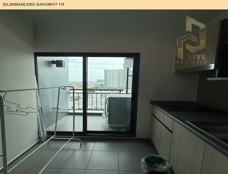 picture DL25080434 Condo for rent, IDEO Sukhumvit 115  near BTS Pu Chao, ready to move in, call urgently 0656133286 LineID @655ebbvc - 8/9