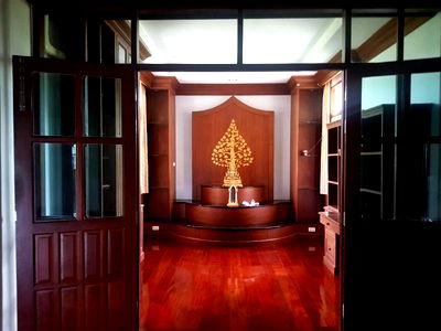 Houses for rent Lak Si Station : 🎊Single-family house in Chaeng Watthana-Don Mueang with garden for rent🎊