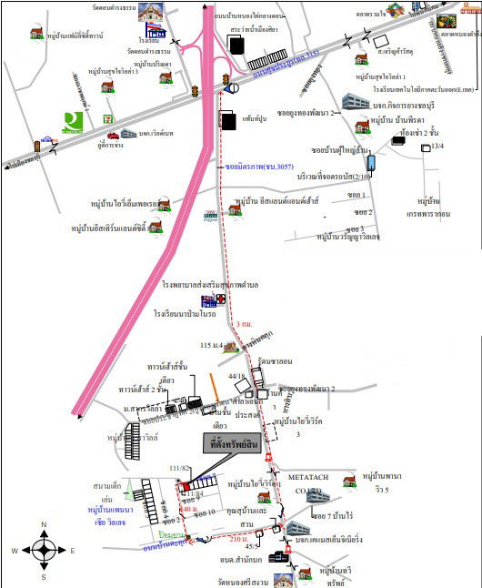 picture บ้านเดี่ยว 200 square meter Chonburi Muang Chon Buri Sanak Bok for 2400000 THB - 2/2