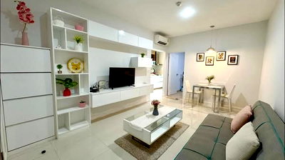 Condos for rent : UK01-351 Condo for rent, Sea Hue Sriracha, next to Sukhumvit Road! 43 sq m., convenient transportation, near the community, 9,000 baht/month.