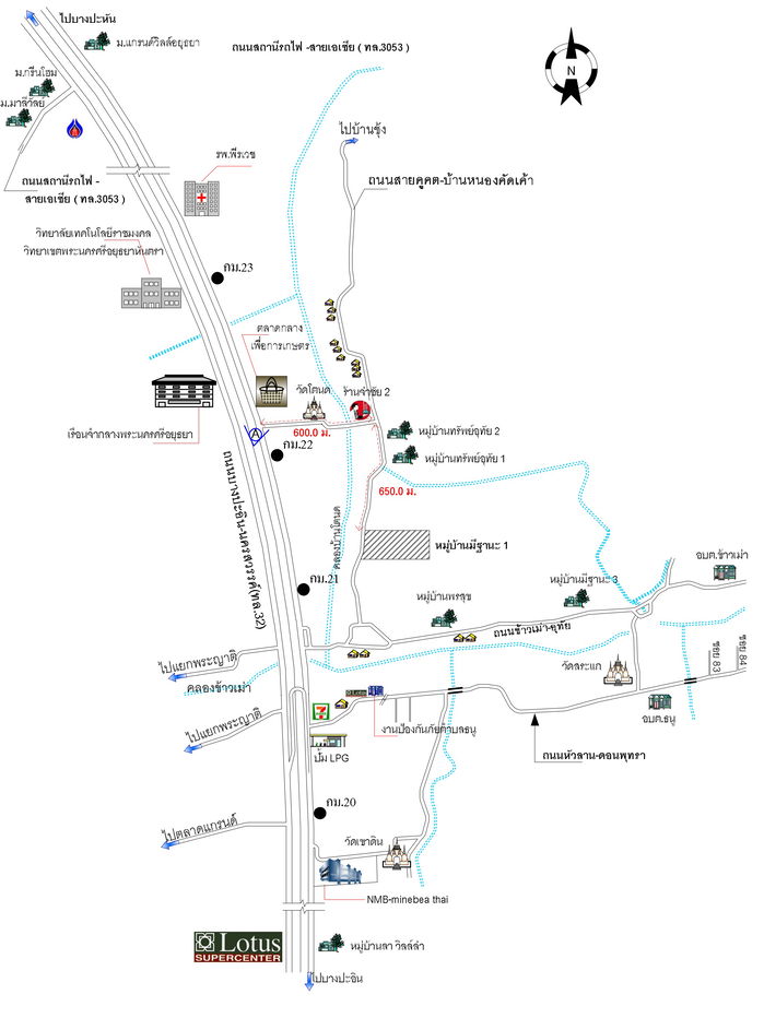 picture บ้านเดี่ยว 520 square meter Phra Nakhon Sri Ayutthaya Uthai Khao Mao for 3923000 THB - 3/4