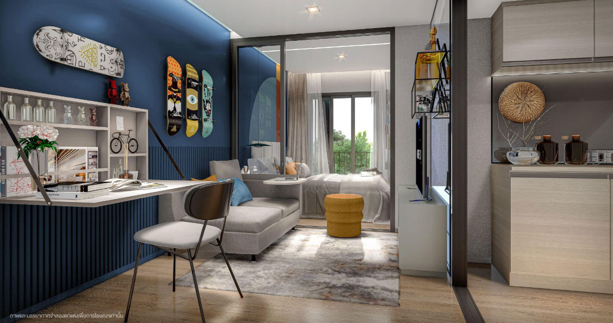 picture ✨2-Bedroom Condo for Rent, Ready to Move in at Niche Mono Rama 9 Brand-new unit, fully furnished, central Bangkok. - 6/22